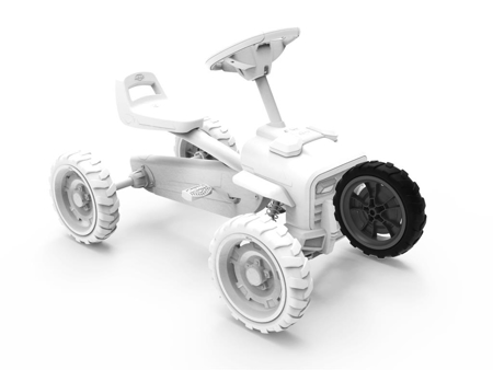 Roata 9x2 Cross - Gri/Negru Fata Stânga Kart BERG Buzzy Police