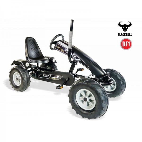 Kart cu pedale Dino Cars Track BF1 BLACK BULL