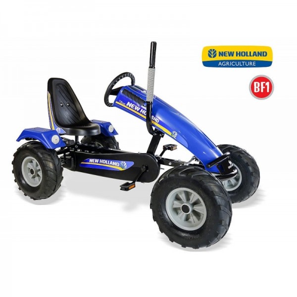 Kart cu pedale Dino Cars Track BF1 New Holland