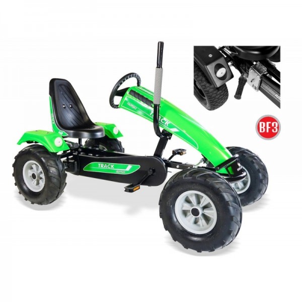 Kart cu pedale Dino Cars Track BF3 Verde